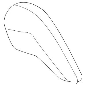Seat Back Recliner Adjustment Handle - Mazda (BDTS-57-168-02)