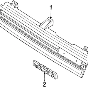 Grille - Mazda (GN92-50-710A)
