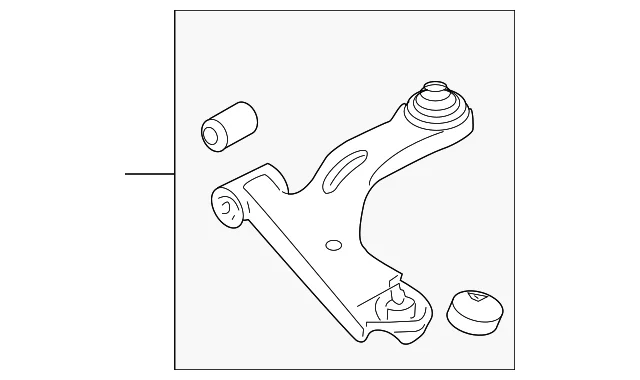 Lower Control Arm - Mazda (ZZC1-34-310)