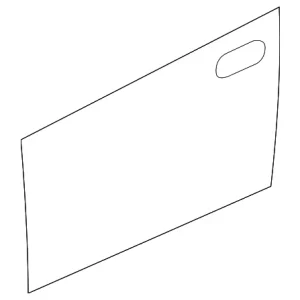 Outer Panel - Mazda (BN8V-58-031E)