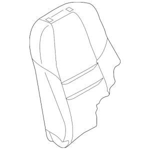 Seat Back Cover - Mazda (TN42-88-131-02)