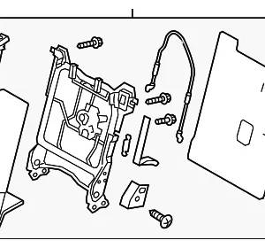 Seat Back Assembly - Mazda (CG36-88-330-02)
