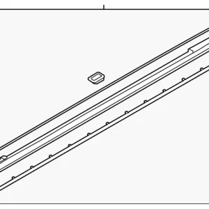 Rocker Molding - Mazda (TK48-51-P40B)