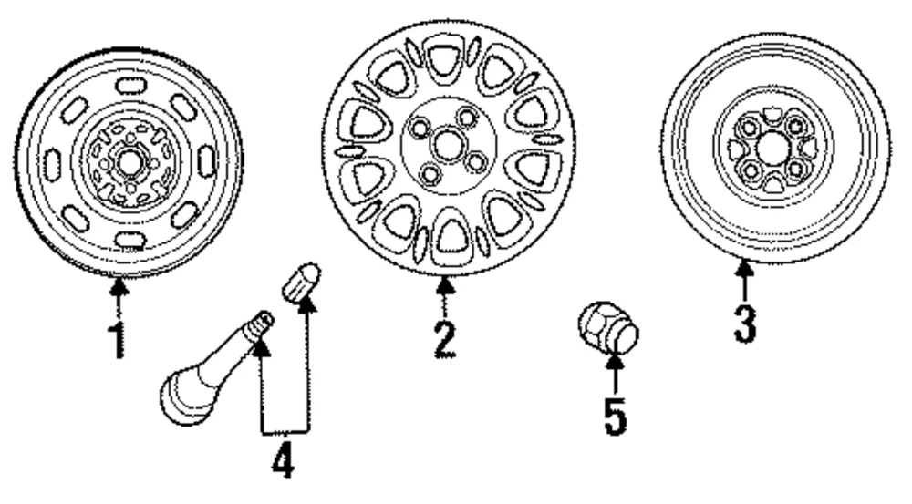 Wheel, Steel - Mazda (9965-77-5030)