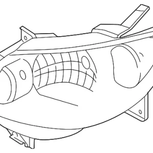 Composite Headlamp - Mazda (LE46-51-0K0C)