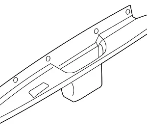 Switch Panel - Mazda (EH46-68-5L6A)
