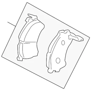 Brake Pads Front - Mazda (ZZC4-33-23Z)