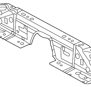 Center Cross-Member - Mazda (G48F-53-910)