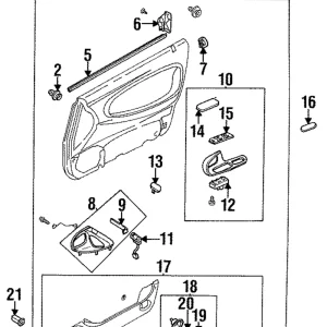 Courtesy Lamp - Mazda (GA2C-68-4G0-29)