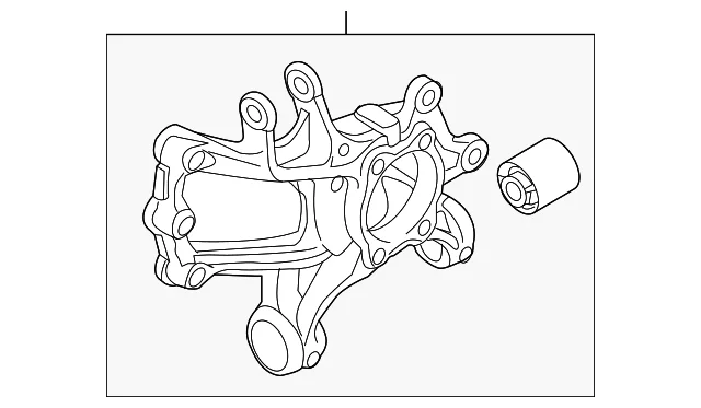 Steering Knuckle - Mazda (GHP9-26-11XD)