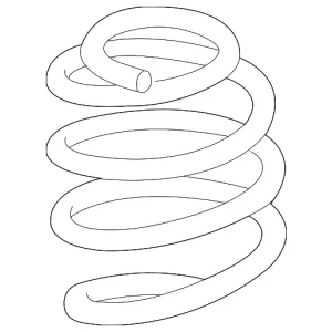 Coil Spring - Mazda (GHR4-34-011F)