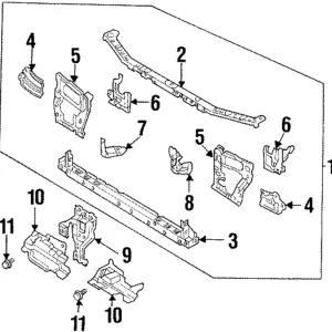 Lock Support - Mazda (GA2K-52-15YB)