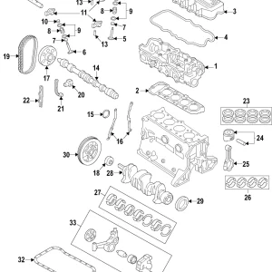 Bearing Set - Mazda (E301-23-151)