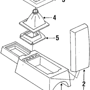 Boot Base - Mazda (FB01-64-491)