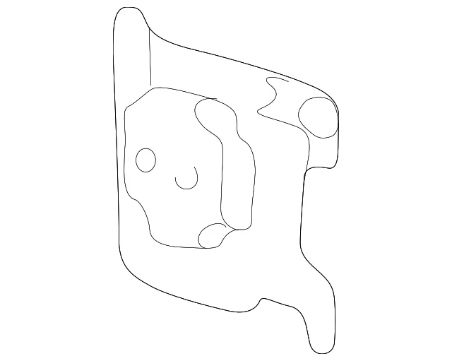 Radio Mount Bracket - Mazda (FD04-66-AW1)