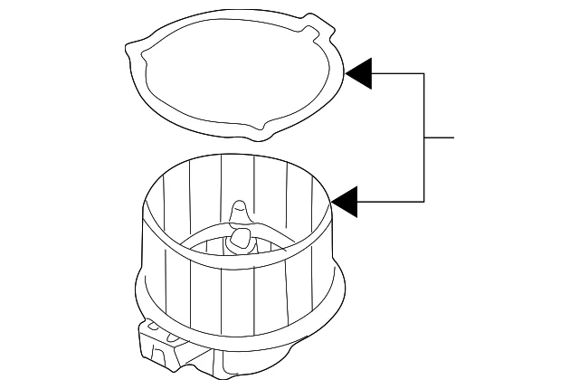 Blower Motor - Mazda (GD7A-61-B10)