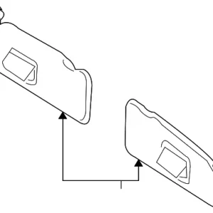 Sun-Visor - Mazda (ZZCB-69-320A-32)