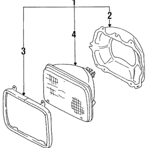 Ring Left Mtg - Mazda (8239-51-042)