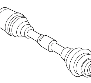 Axle Assembly - Mazda (FT16-25-60X)