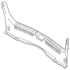 Rear Panel Trim - Mazda (GHK1-68-89XA)
