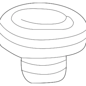 Engine Oil Filler Cap - Mazda (1F72-10-250)