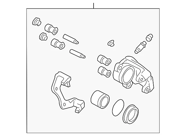Caliper - Mazda (ZZDL-33-61X)