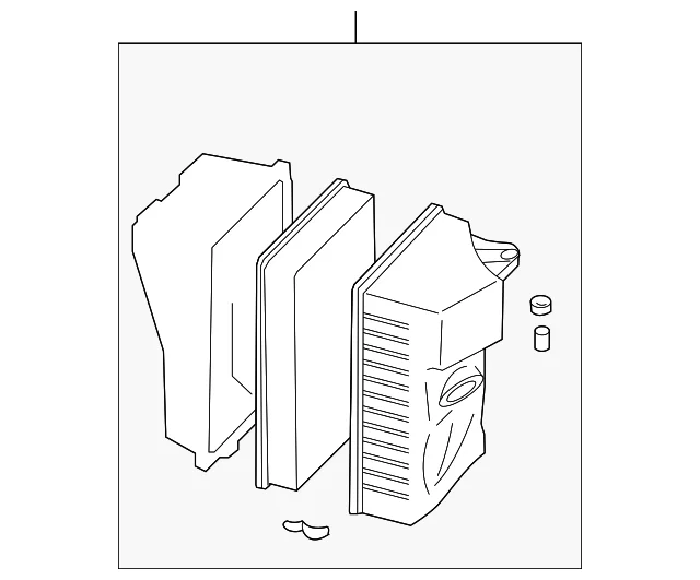 Air Cleaner Assembly - Mazda (AJF8-13-320)