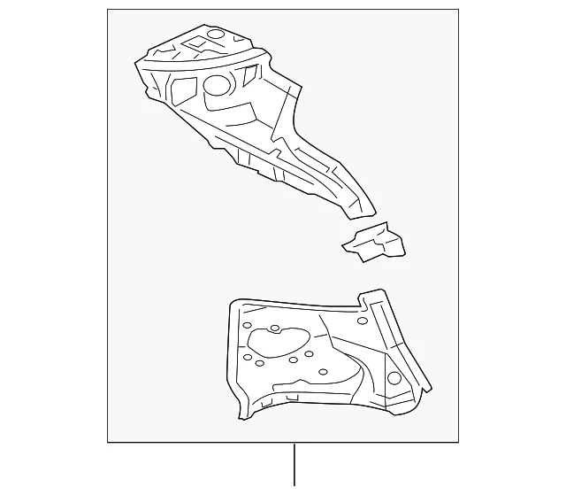 Gutter - Mazda (GS3L-71-440)