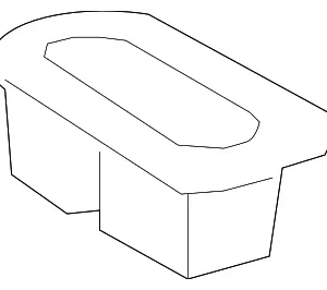 Cup Holder - Mazda (GK2A-88-2B7B-02)