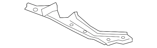 Water Drain Panel - Mazda (N243-70-440)