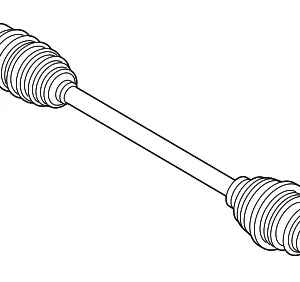 Axle Assembly - Mazda (RDB2-25-60X)