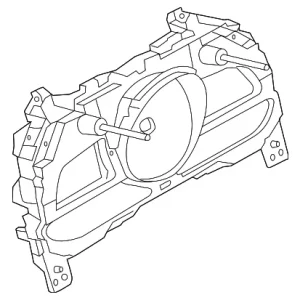 Instrument Cluster - Mazda (BBNJ-55-471B)