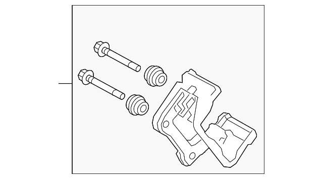 Caliper Mount - Mazda (GMY0-26-28X)