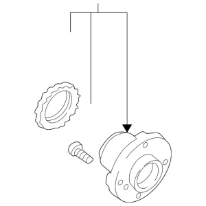 Front Hub & Bearing - Mazda (NA01-33-04XA)