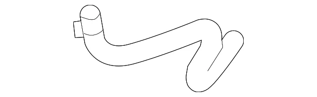Drive Motor Inverter Coolant Line - Mazda (ZZCB-15-185)