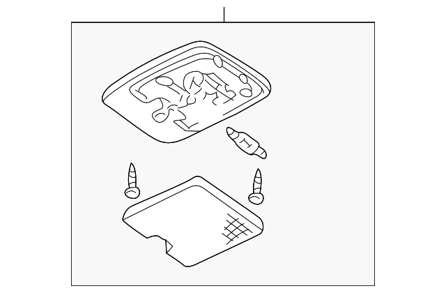 Overhead Lamp - Mazda (B01B-51-310F-80)