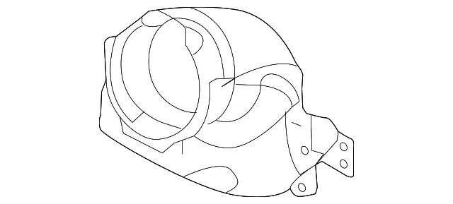 Outlet Duct - Mazda (NA1P-64-74X)