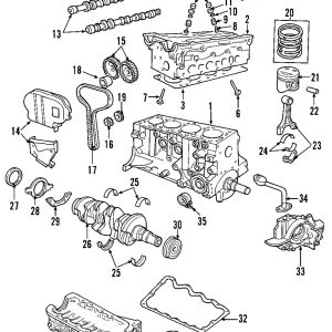 Bearing - Mazda (YF09-11-225)
