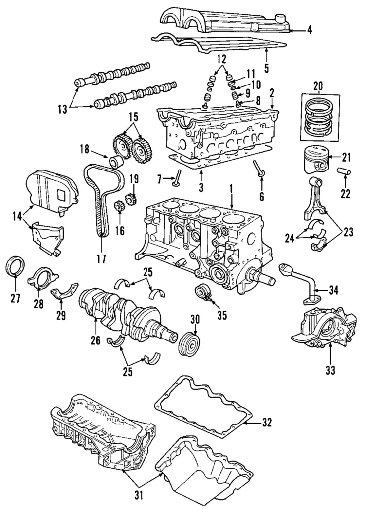 Crankshaft Gear - Mazda (YF09-11-321A)