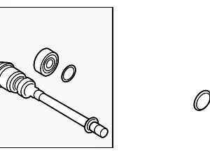 Axle Assembly - Mazda (FT0A-25-50X)