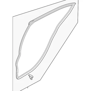 Door Weather-Strip - Mazda (BDTS-73-760B)