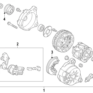 Rectifier - Mazda (PE01-18-W60)