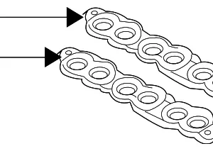 Manifold Gasket - Mazda (GY01-13-111)
