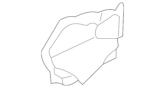 Side Duct - Mazda (N3K2-14-708A)