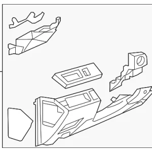 Lower Trim Panel - Mazda (BCS2-64-280A-31)