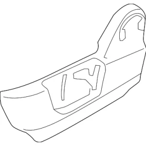 Outer Finish Panel - Mazda (BJS7-88-1H3-02)