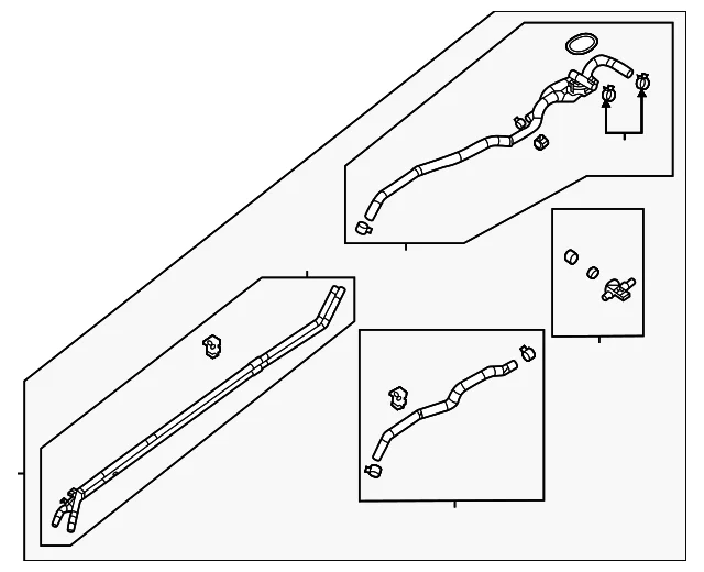 Water Pipe - Mazda (MH01-15-180A)