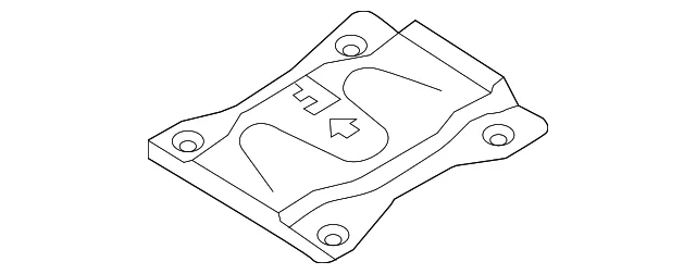 Amplifier Bracket - Mazda (F151-66-A21)