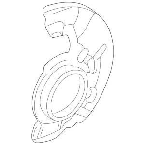 Splash Shield - Mazda (LD56-33-261)