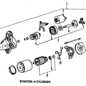 Starter - Mazda (JE16-18-400R-00)